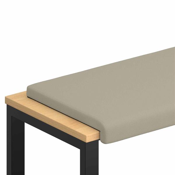 Grote foto vidaxl bankkussen textured velvet zand diepte 35 cm huis en inrichting woningdecoratie