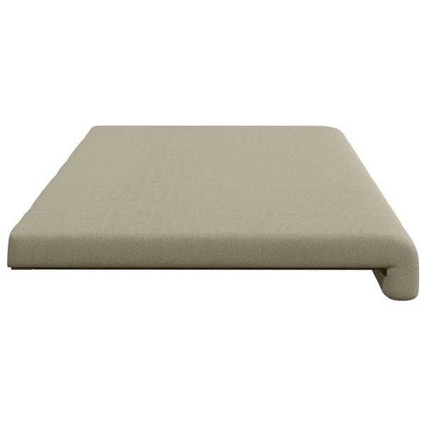 Grote foto vidaxl bankkussen textured velvet zand diepte 35 cm huis en inrichting woningdecoratie