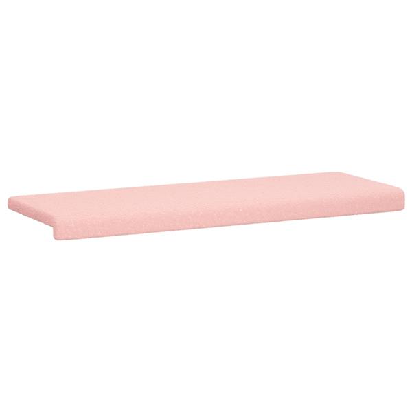 Grote foto vidaxl bankkussen sherpa stof roze diepte 35 cm huis en inrichting woningdecoratie