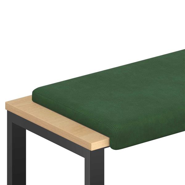 Grote foto vidaxl bankkussen corduroy donkergroen diepte 35 cm huis en inrichting woningdecoratie