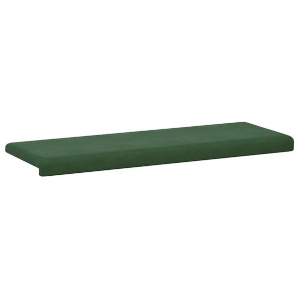 Grote foto vidaxl bankkussen corduroy donkergroen diepte 35 cm huis en inrichting woningdecoratie