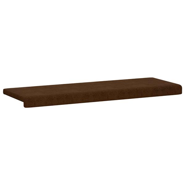 Grote foto vidaxl bankkussen faux su de stof bruin diepte 35 cm huis en inrichting woningdecoratie