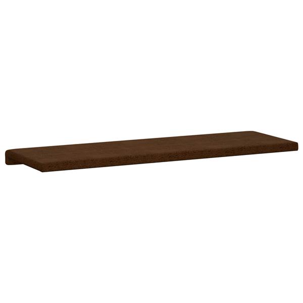 Grote foto vidaxl bankkussen faux su de stof bruin diepte 35 cm huis en inrichting woningdecoratie