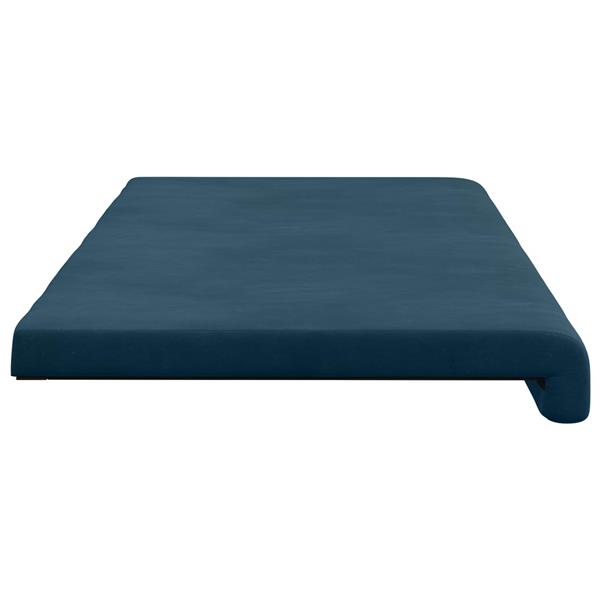 Grote foto vidaxl bankkussen fluweel blauw diepte 35 cm huis en inrichting woningdecoratie