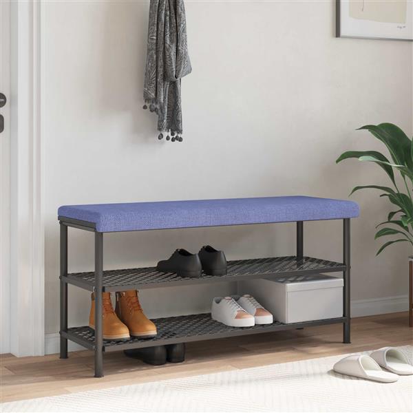 Grote foto vidaxl bankkussen stof jeans blauw diepte 35 cm huis en inrichting woningdecoratie