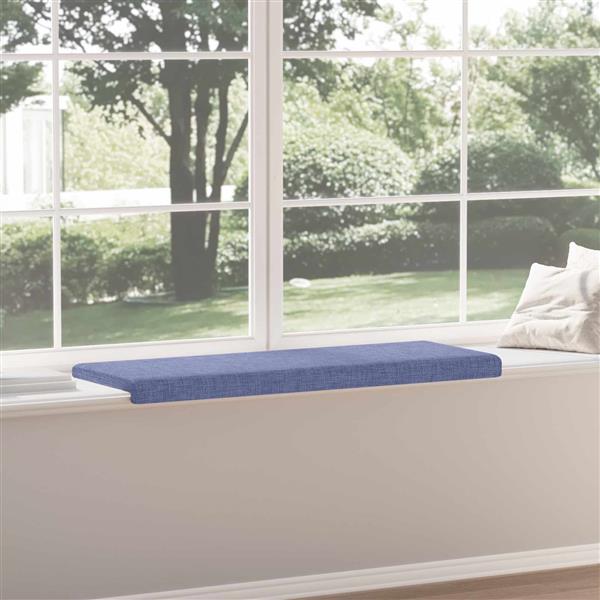 Grote foto vidaxl bankkussen stof jeans blauw diepte 35 cm huis en inrichting woningdecoratie