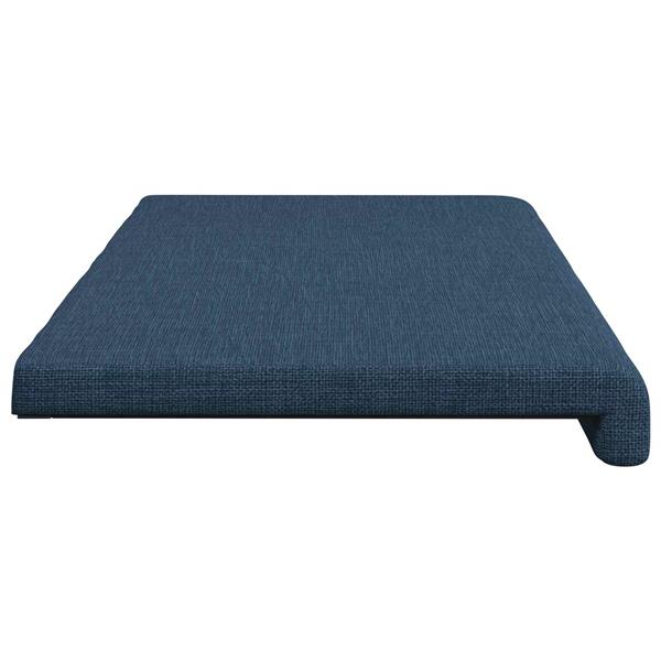 Grote foto vidaxl bankkussen stof blauw diepte 35 cm huis en inrichting woningdecoratie