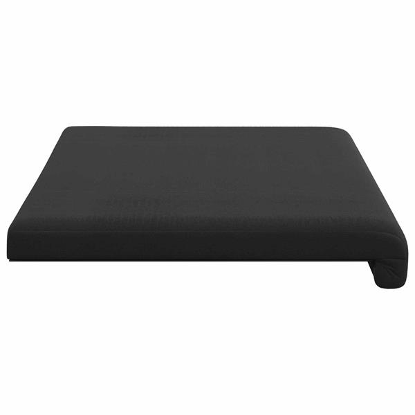 Grote foto vidaxl bankkussen textured velvet zwart diepte 35 cm huis en inrichting woningdecoratie