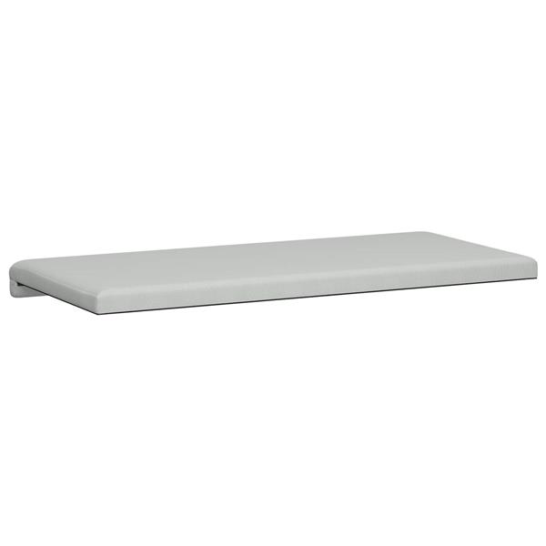 Grote foto vidaxl bankkussen textured velvet lichtgrijs diepte 35 cm huis en inrichting woningdecoratie