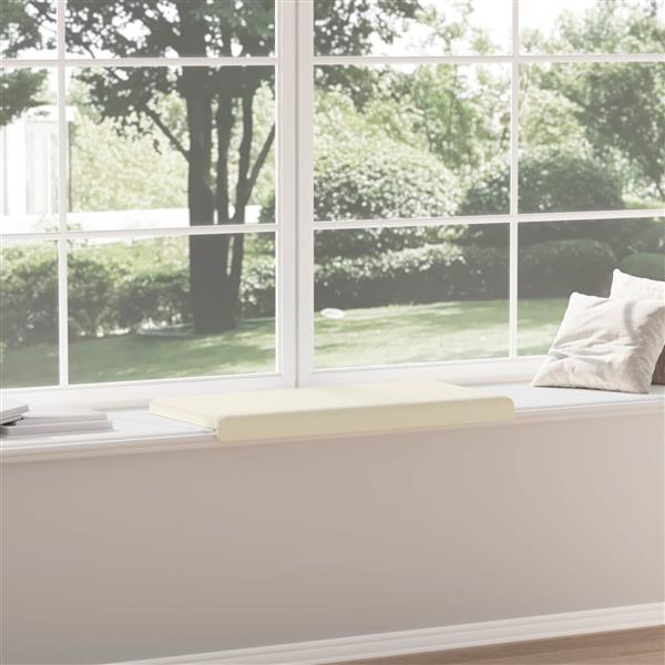 Grote foto vidaxl bankkussen textured velvet cr mekleurig diepte 35 cm huis en inrichting woningdecoratie