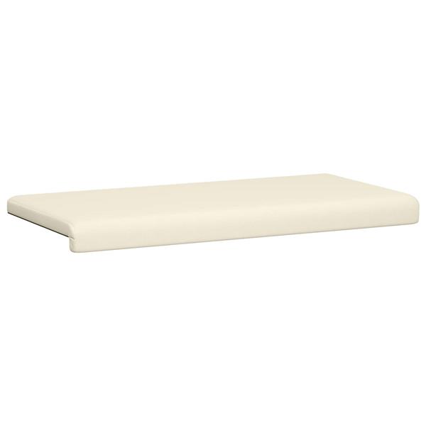 Grote foto vidaxl bankkussen textured velvet cr mekleurig diepte 35 cm huis en inrichting woningdecoratie