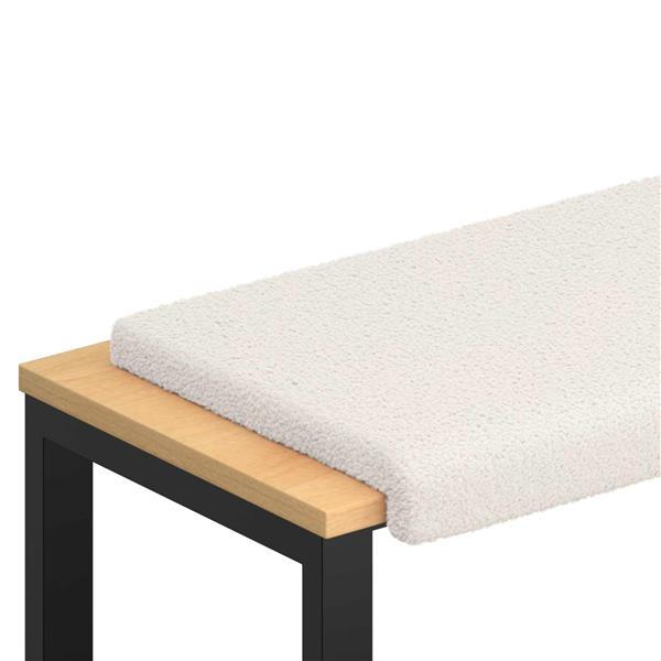 Grote foto vidaxl bankkussen sherpa stof cr mekleurig diepte 35 cm huis en inrichting woningdecoratie
