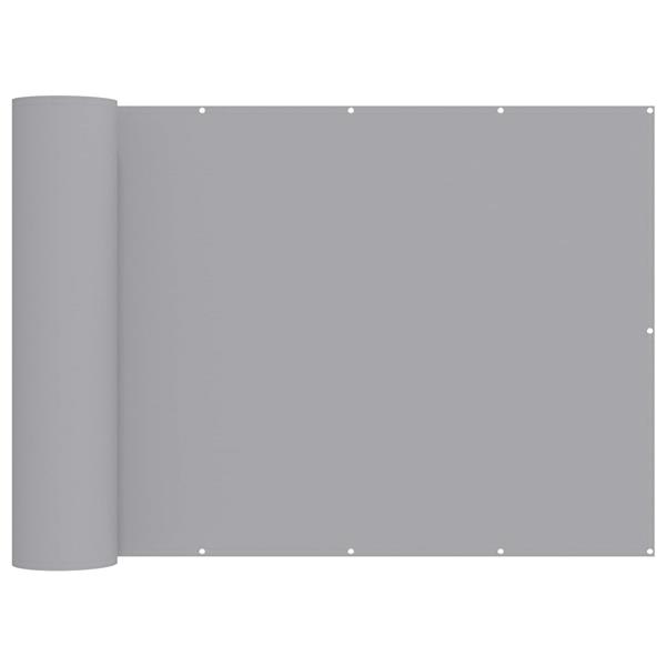 Grote foto vidaxl balkon privacy scherm 180 x 400 cm stof met pu coating tuin en terras overige tuin en terras