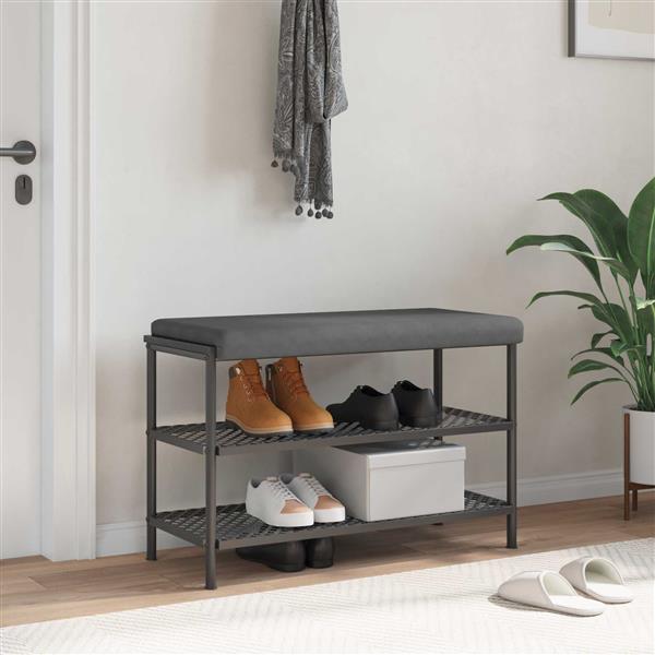Grote foto vidaxl bankkussen microvezel donkergrijs diepte 35 cm huis en inrichting woningdecoratie