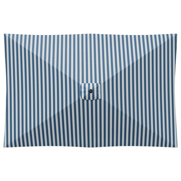 Grote foto vidaxl tuinparasol met basis 200 x 300 cm polyester rechthoekig tuin en terras overige tuin en terras