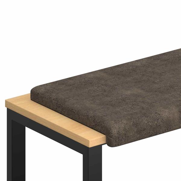 Grote foto vidaxl bankkussen faux su de stof donkergrijs diepte 35 cm huis en inrichting woningdecoratie