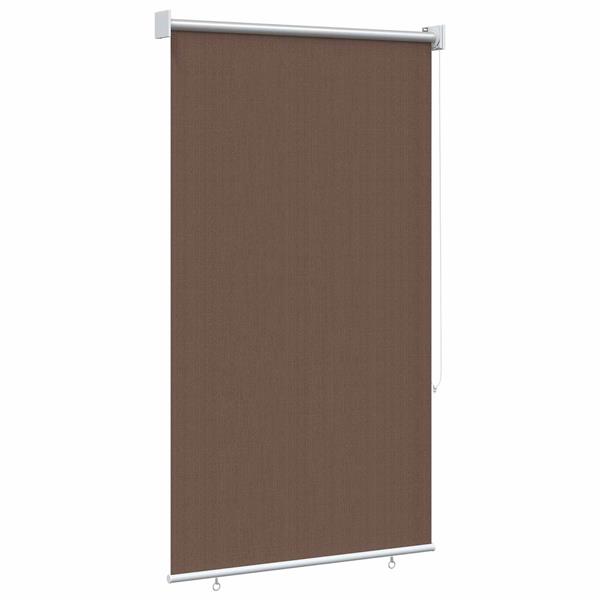 Grote foto vidaxl buitenrolgordijn 90 uv blok taupe 80 x 140 cm hdpe huis en inrichting gordijnen en lamellen