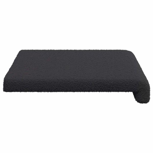 Grote foto vidaxl bankkussen sherpa stof donkergrijs diepte 35 cm huis en inrichting woningdecoratie