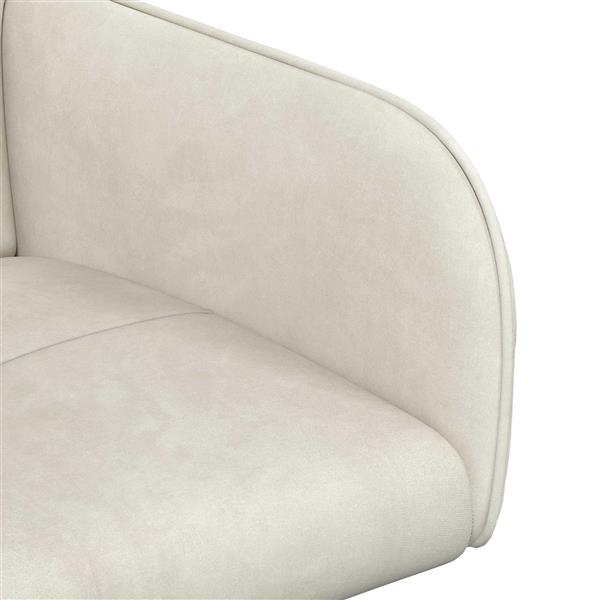 Grote foto vidaxl eettafelstoelen 2 st fluweel cr mekleurig 59 x 56 5 x 86 cm huis en inrichting stoelen