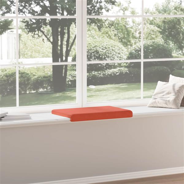 Grote foto vidaxl bankkussen corduroy rood oranje diepte 35 cm huis en inrichting woningdecoratie
