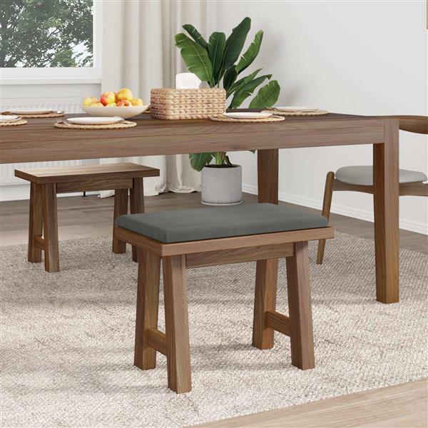 Grote foto vidaxl bankkussen corduroy donkergrijs diepte 35 cm huis en inrichting woningdecoratie