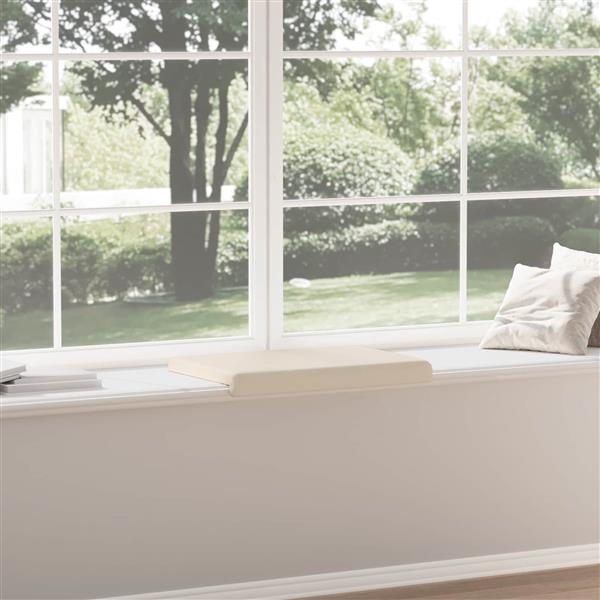 Grote foto vidaxl bankkussen microvezel beige diepte 35 cm huis en inrichting woningdecoratie