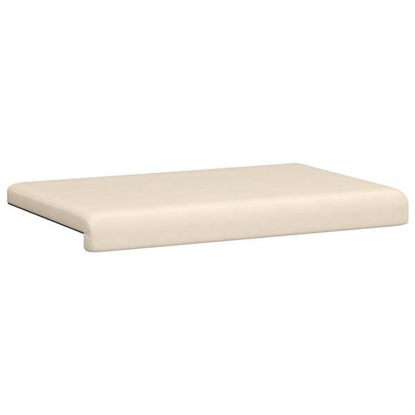 Grote foto vidaxl bankkussen microvezel beige diepte 35 cm huis en inrichting woningdecoratie