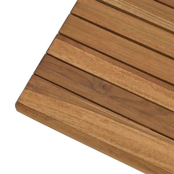 Grote foto vidaxl tafelblad 90 x 45 x 3 5 cm rechthoekig massief teakhout naturel antiek en kunst stoelen en banken