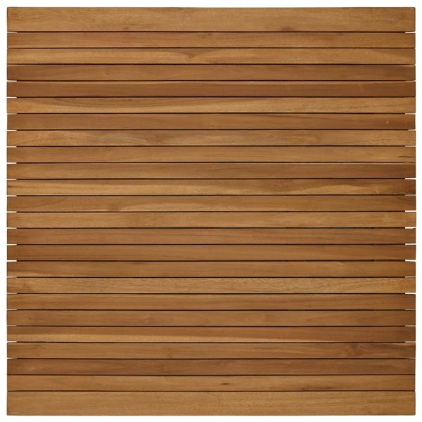 Grote foto vidaxl tafelblad 90 x 90 x 3 5 cm vierkant massief teakhout naturel antiek en kunst stoelen en banken