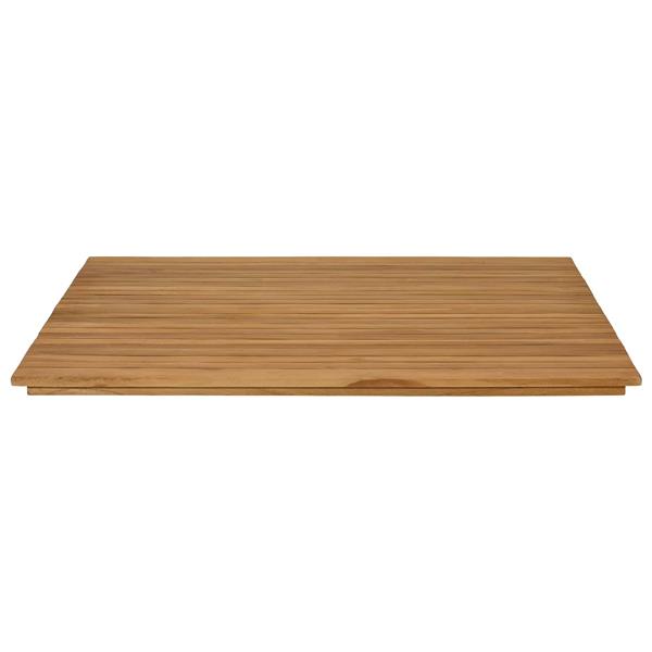 Grote foto vidaxl tafelblad 90 x 90 x 3 5 cm vierkant massief teakhout naturel antiek en kunst stoelen en banken