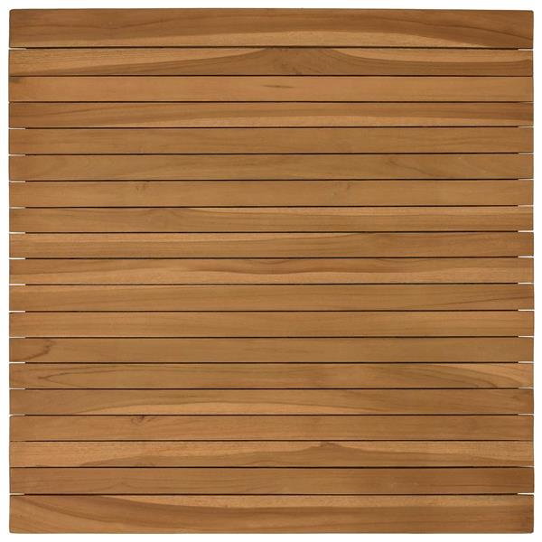 Grote foto vidaxl tafelblad 70 x 70 x 3 5 cm vierkant massief teakhout naturel antiek en kunst stoelen en banken