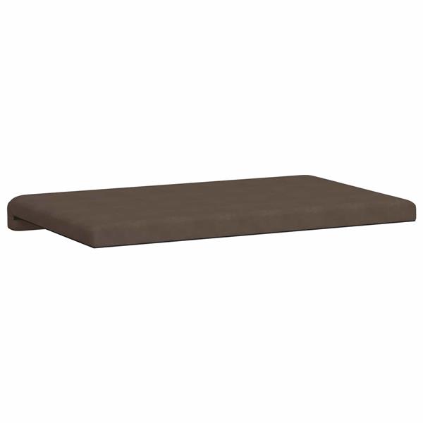 Grote foto vidaxl bankkussen microvezel bruin diepte 35 cm huis en inrichting woningdecoratie