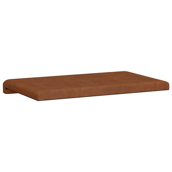 Grote foto vidaxl bankkussen kunstleer bruin diepte 35 cm huis en inrichting woningdecoratie