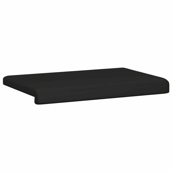Grote foto vidaxl bankkussen kunstleer zwart diepte 35 cm huis en inrichting woningdecoratie