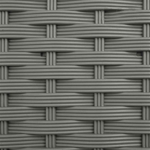 Grote foto vidaxl verhoogd bed met trellis en dak lichtgrijs 124 5 x 40 x 136 cm tuin en terras overige tuin en terras