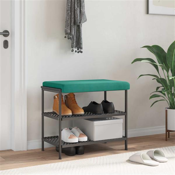 Grote foto vidaxl bankkussen fluweel turquoise diepte 35 cm huis en inrichting woningdecoratie
