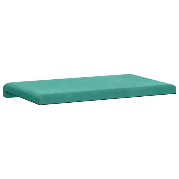 Grote foto vidaxl bankkussen fluweel turquoise diepte 35 cm huis en inrichting woningdecoratie