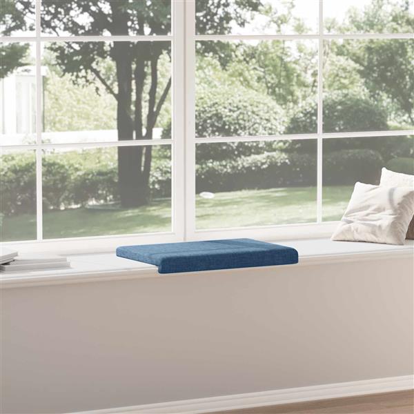 Grote foto vidaxl bankkussen stof blauw diepte 35 cm huis en inrichting woningdecoratie