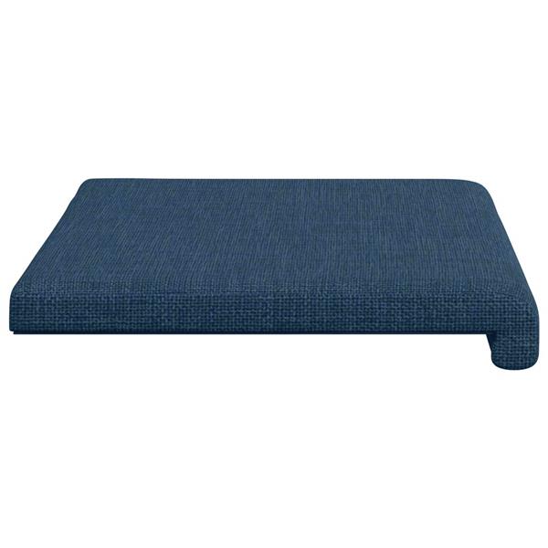 Grote foto vidaxl bankkussen stof blauw diepte 35 cm huis en inrichting woningdecoratie