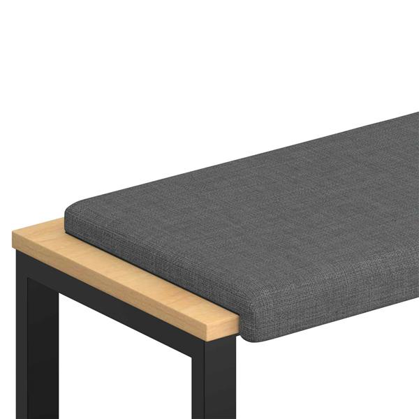 Grote foto vidaxl bankkussen stof donkergrijs diepte 35 cm huis en inrichting woningdecoratie