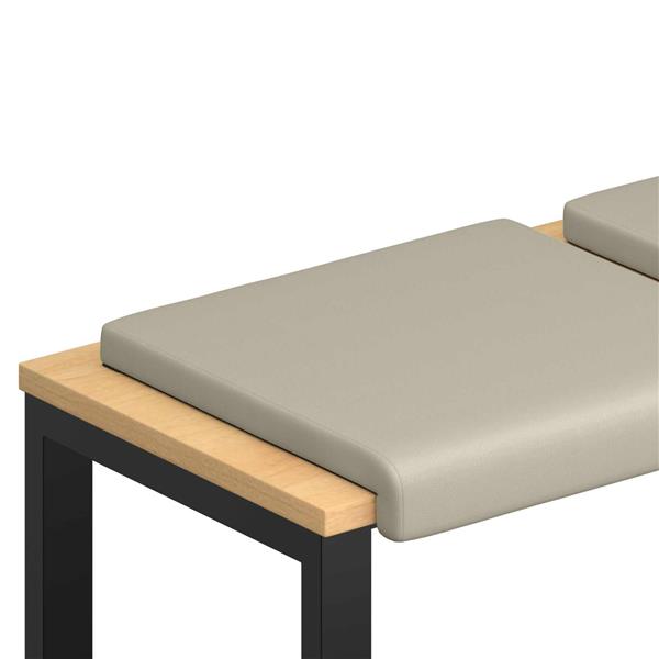 Grote foto vidaxl bankkussen 4 st textured velvet zand diepte 35 cm huis en inrichting woningdecoratie