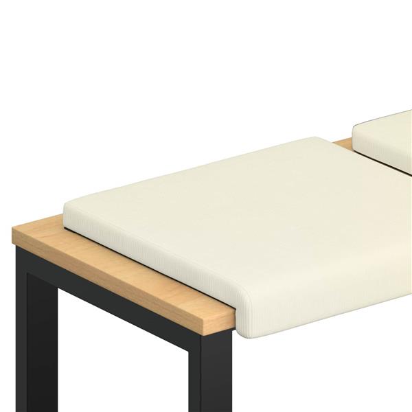Grote foto vidaxl bankkussen 4 st corduroy cr mekleurig diepte 35 cm huis en inrichting woningdecoratie