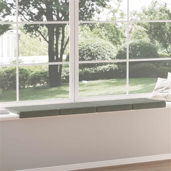 Grote foto vidaxl bankkussen 4 st corduroy lichtgrijs diepte 35 cm huis en inrichting woningdecoratie