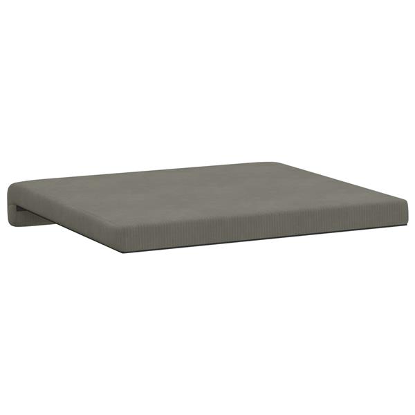 Grote foto vidaxl bankkussen 4 st corduroy lichtgrijs diepte 35 cm huis en inrichting woningdecoratie