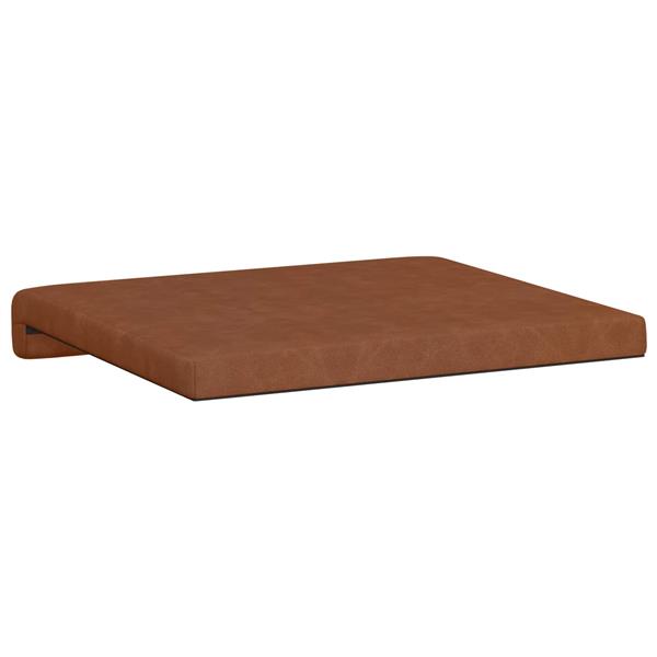 Grote foto vidaxl bankkussen 4 st kunstleer bruin diepte 35 cm huis en inrichting woningdecoratie