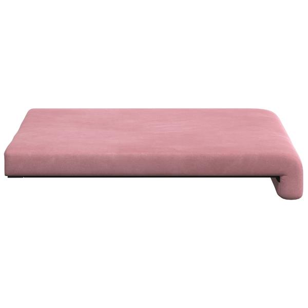 Grote foto vidaxl bankkussen 4 st fluweel roze diepte 35 cm huis en inrichting woningdecoratie