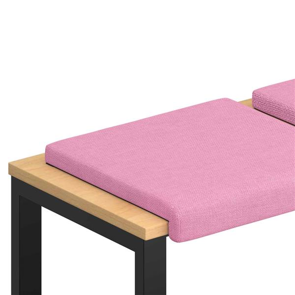 Grote foto vidaxl bankkussen 4 st stof roze diepte 35 cm huis en inrichting woningdecoratie