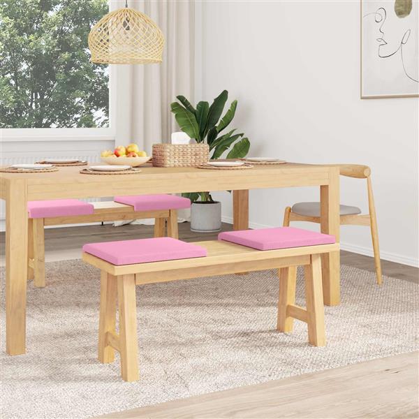 Grote foto vidaxl bankkussen 4 st stof roze diepte 35 cm huis en inrichting woningdecoratie