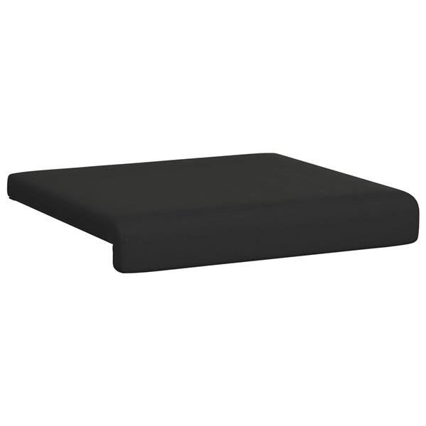 Grote foto vidaxl bankkussen 2 st textured velvet zwart diepte 35 cm huis en inrichting woningdecoratie