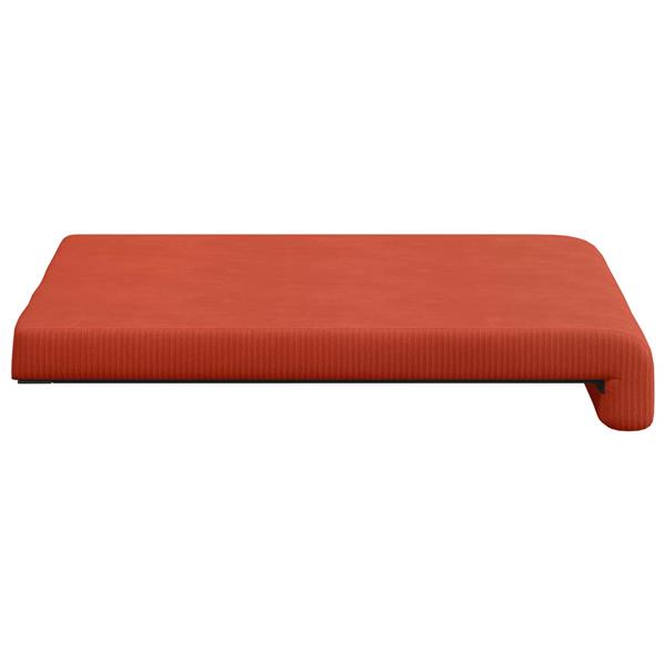 Grote foto vidaxl bankkussen 2 st corduroy rood oranje diepte 35 cm huis en inrichting woningdecoratie